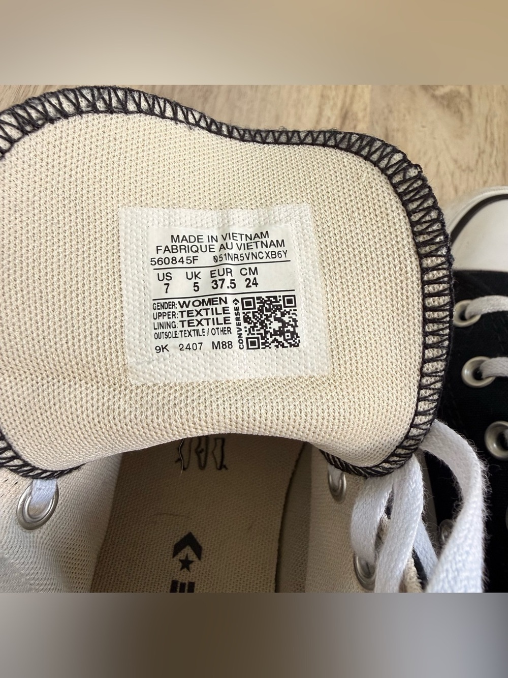 Converse Chuck Taylor All Star High-Top Platform Sneaker - Women's 7 - Picture 9 of 9
